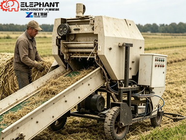 Silage Baler Machine - Máquina Empacadora de Ensilaje, Enfardadora Redonda,