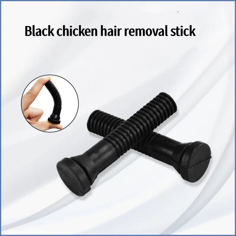 Chicken Plucker Machine - Puntas de Goma Negra Resistentes al