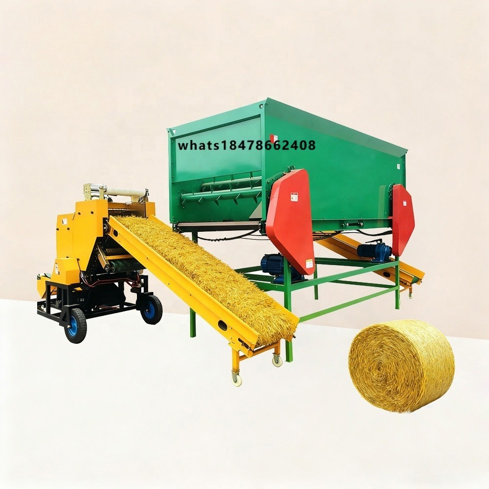 Silage Baler Machine - Máquina Empacadora Automática de Heno y