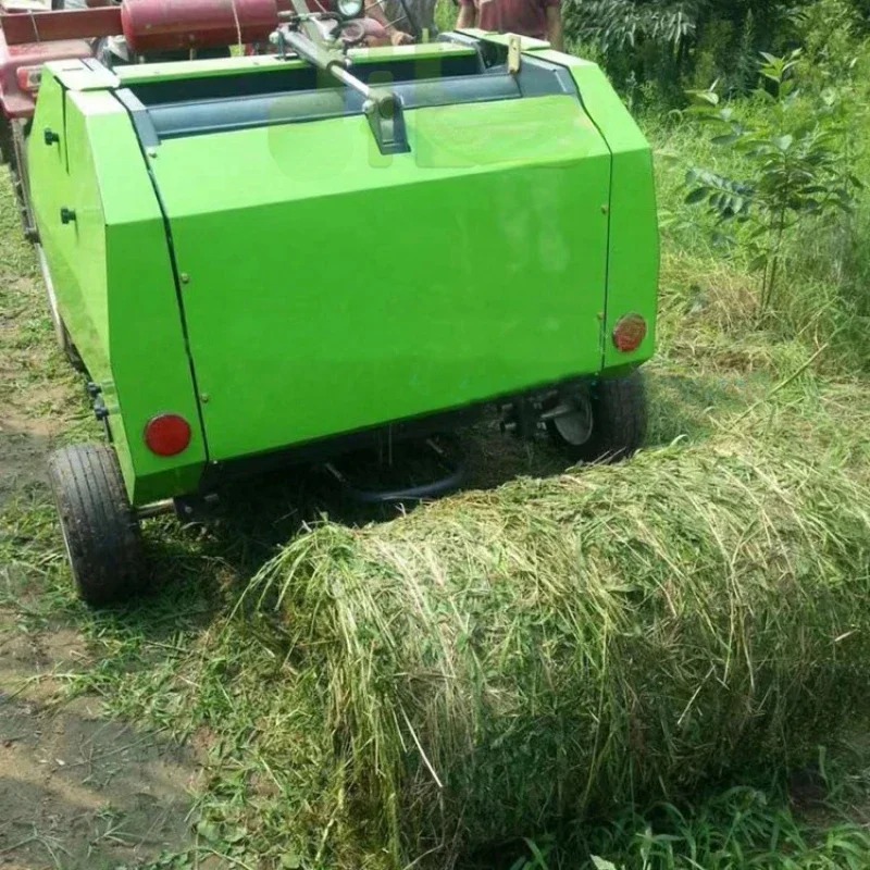 Maquinaria agrícola Mini máqui - Silage Baler Machine reseña y precio