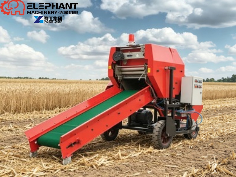 Mini Enfardadora Redonda de He - Silage Baler Machine reseña y precio
