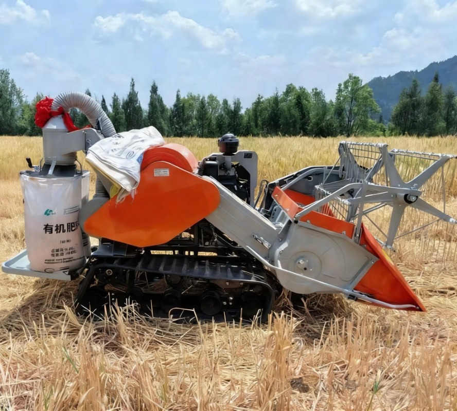 Mini Cosechadora de 15 HP para - Combine Harvester Mini reseña y precio