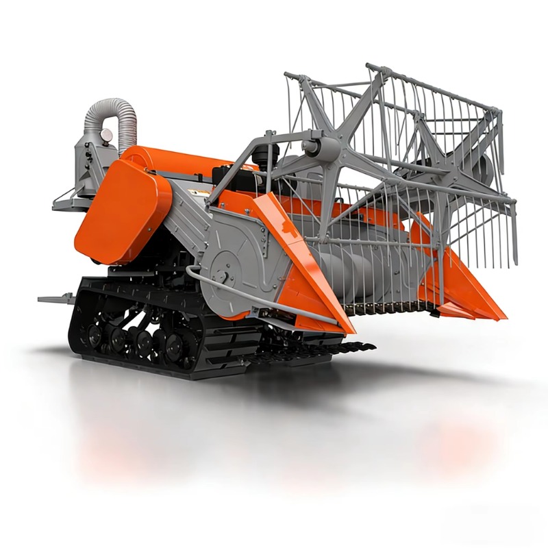 Mini Cosechadora de 15 HP para - Combine Harvester Mini reseña y precio
