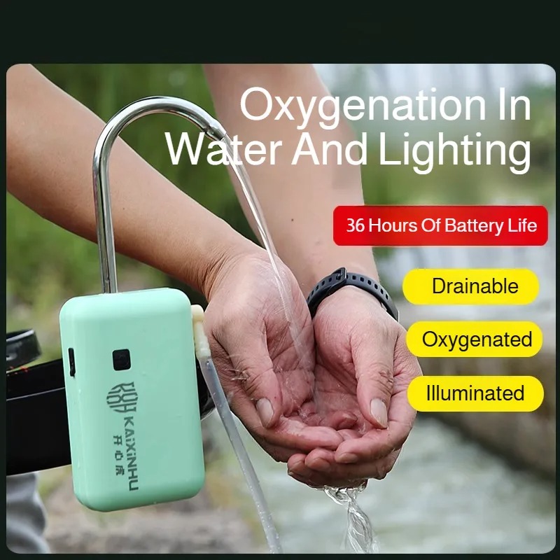 Bomba de Oxígeno Eléctrica Rec - Fish Pond Aerator reseña y precio