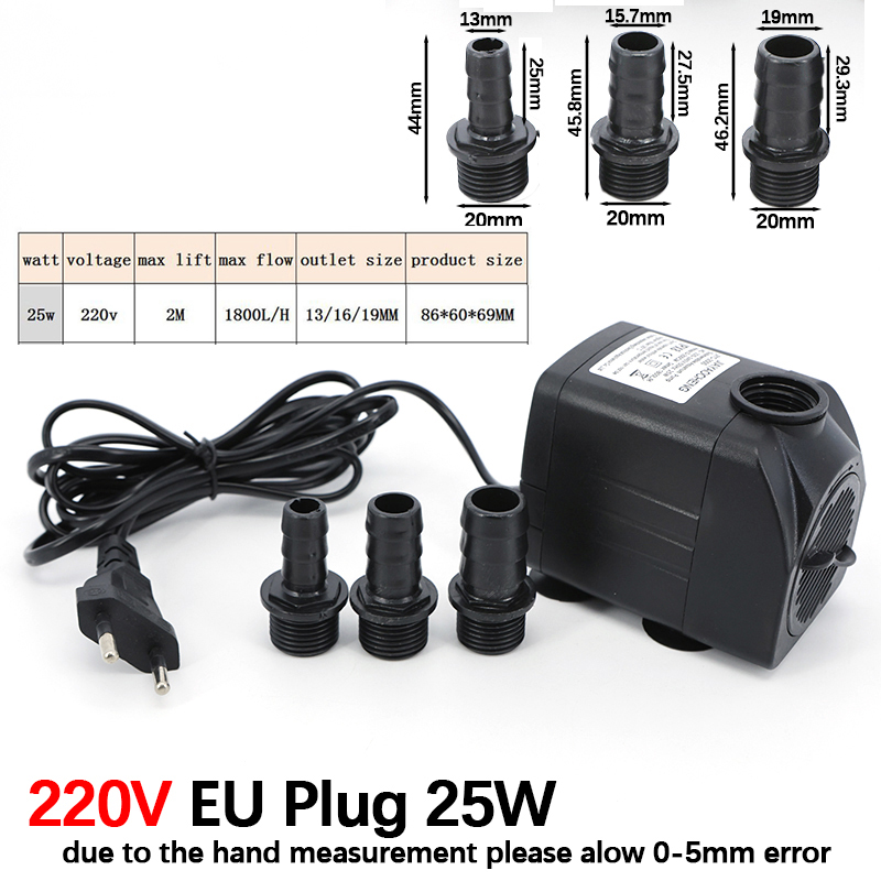 Bomba de Agua Sumergible AC 22 - Fish Pond Aerator reseña y precio