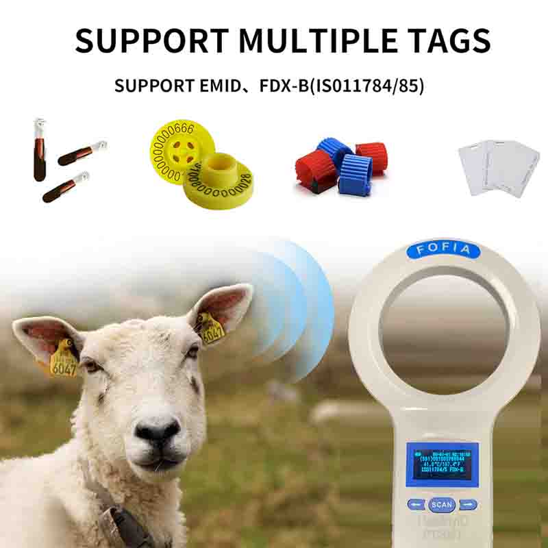 Escáner Universal de Identific - Livestock Ear Tag reseña y precio