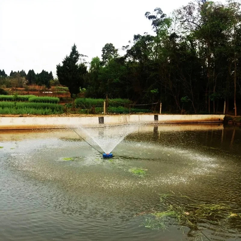 Aireador de rueda de paletas p - Fish Pond Aerator reseña y precio